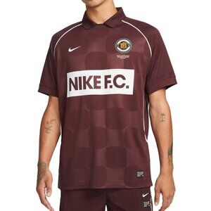 $68 NIKE FC DRI-FIT SOCCER JERSEY SHIRT DQ5045-652 BURGUNDY CRUSH XL